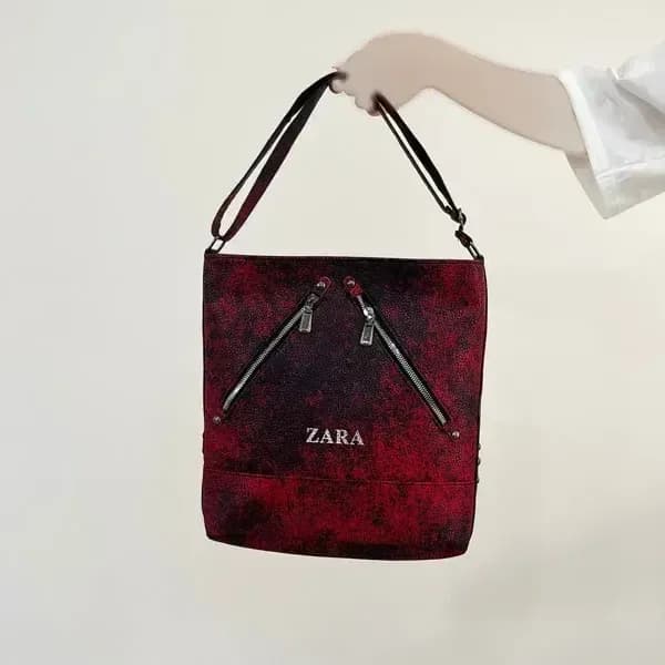 کیف ایستاده رودوشی طرح زارا مدل 1158 جادار و شیک زنانه
