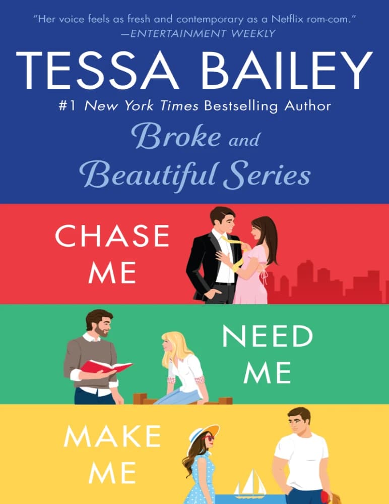 کتاب تعقیبم کن، به من نیاز داشته باش، من را بساز (Chase Me, Need Me, Make Me) نسخه انگلیسی PDF | تسا بیلی