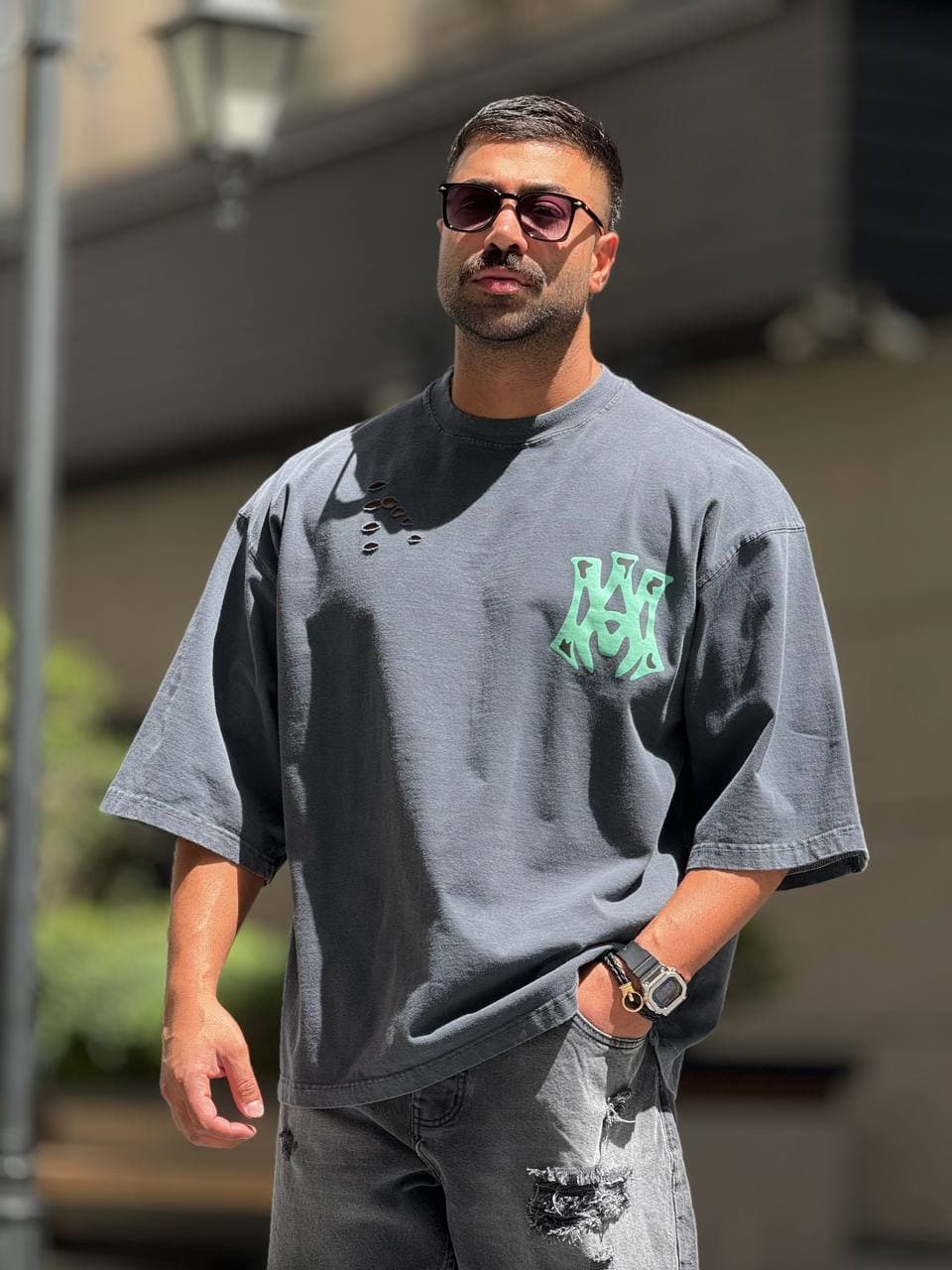 تیشرت سنگشورAMIRI — تصویر ۲