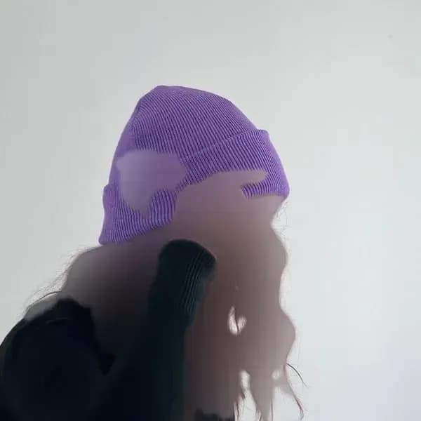 کلاه بافتنی زنانه و مردانه مدل بیسیک دو لایه گرم و ساده — تصویر ۲