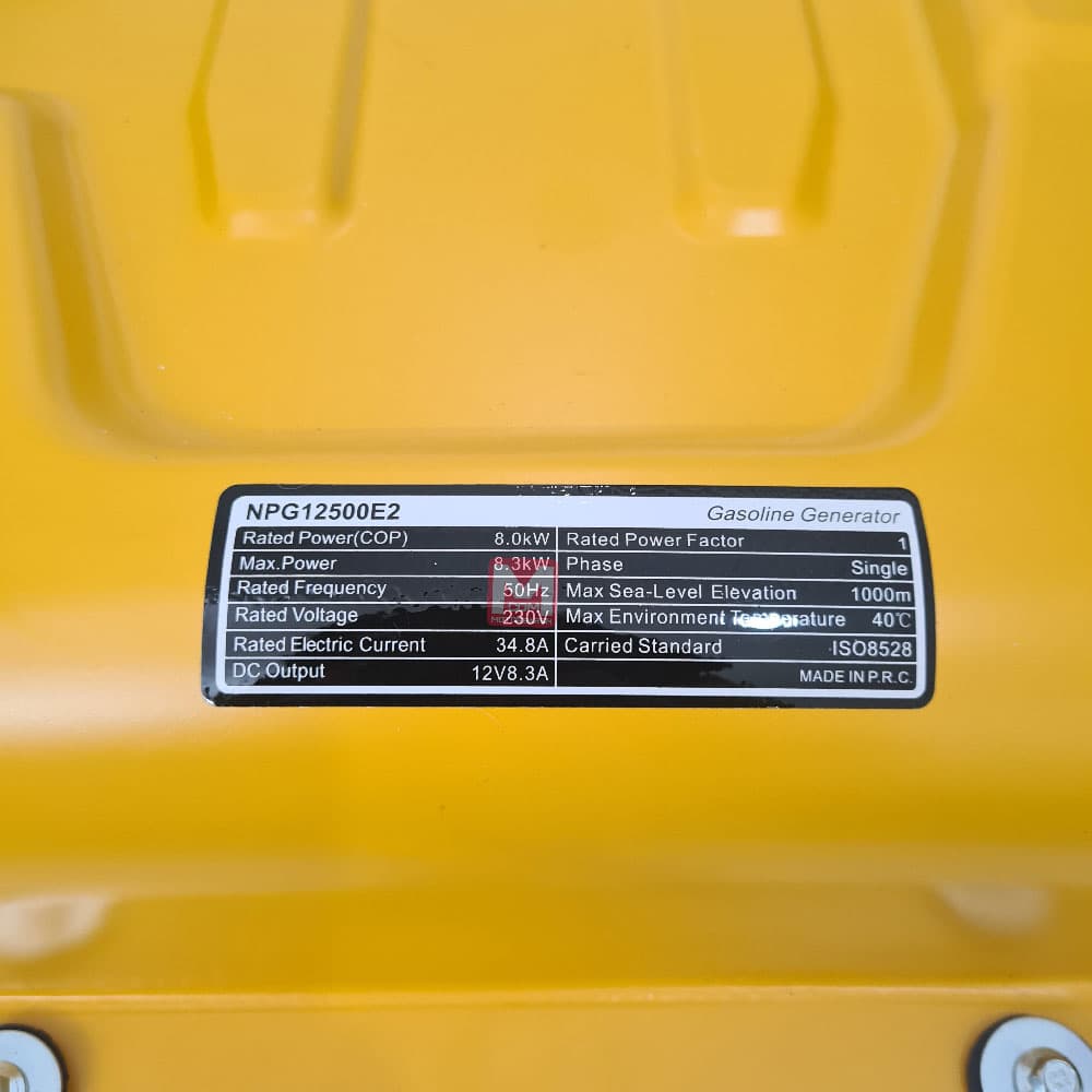 موتور برق نویگیتور 8.3 کیلو وات مدل NPG12500E2 — تصویر ۶