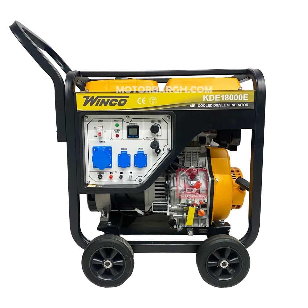 موتور برق دیزلی وینکو 8.5 کیلو وات مدل KDE18000E