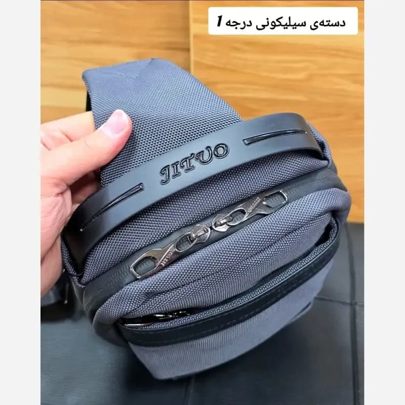 بادی بگ وارداتی برزنتی برند جیتو JITUO ضدآب با پورت USB — تصویر ۶