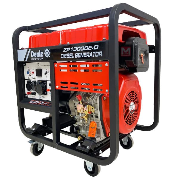 موتور برق دیزلی دنیز 9 کیلو وات مدل ZP13000ED — تصویر ۴