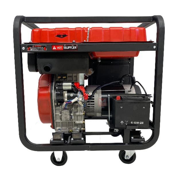 موتور برق دیزلی دنیز 9 کیلو وات مدل ZP13000ED — تصویر ۵