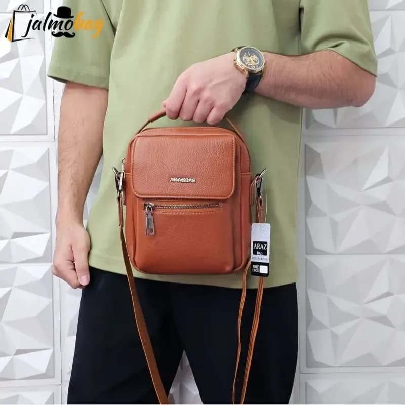 کیف دستی و دوشی چرم خارجی ضد خش وارداتی — تصویر ۶
