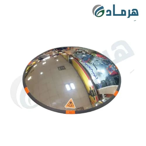 آینه محدب ترافیکی شیشه‌ای قطر ۱۰۰ بدون فریم — تصویر ۳