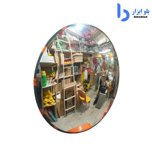 آینه محدب ترافیکی شیشه ای قطر ۶۰ بدون فریم