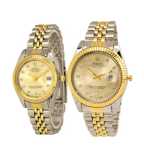 ست ساعت مچی استیل Rolex مدل 41887