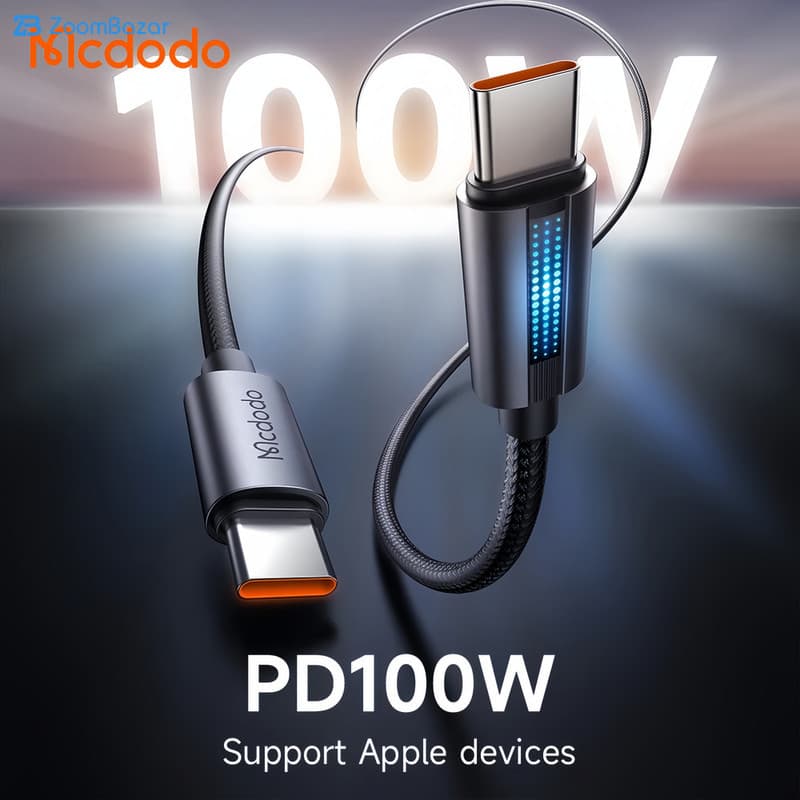 کابل USB-C مک دودو مدل CA-574 طول 1.2 متر — تصویر ۴