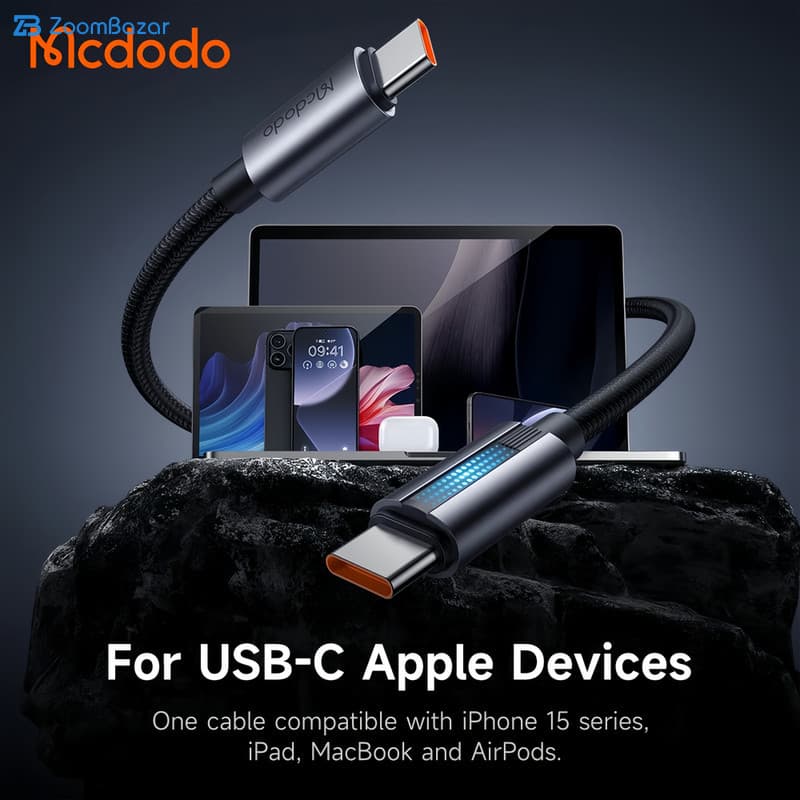 کابل USB-C مک دودو مدل CA-574 طول 1.2 متر — تصویر ۶