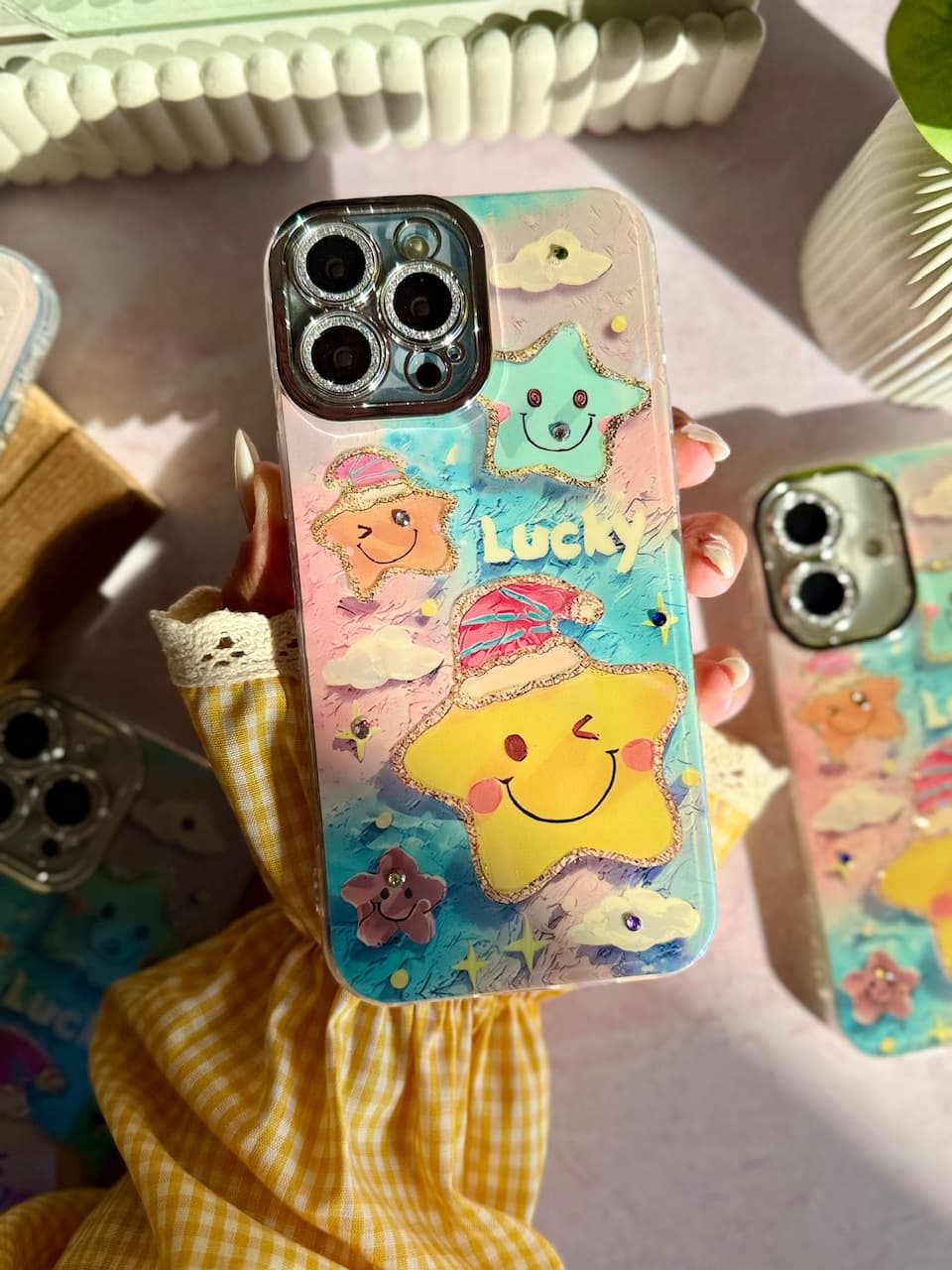 قاب موبایل ستاره LUCKY برای گوشی های آیفون — تصویر ۵