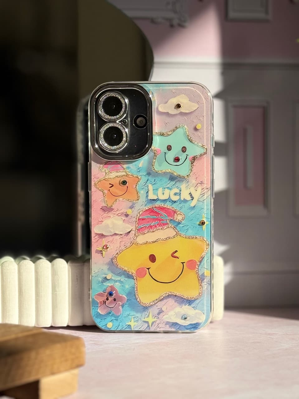 قاب موبایل ستاره LUCKY برای گوشی های آیفون
