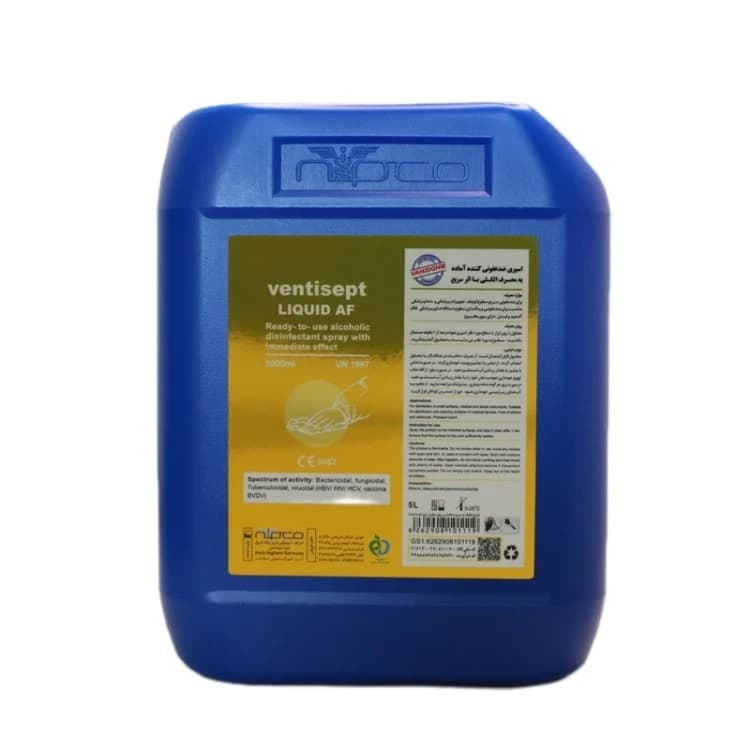 محلول ضدعفونی کننده ابزار و سطوح ونتی سپت لیکوئید آ اف Ventisept Liquid AF