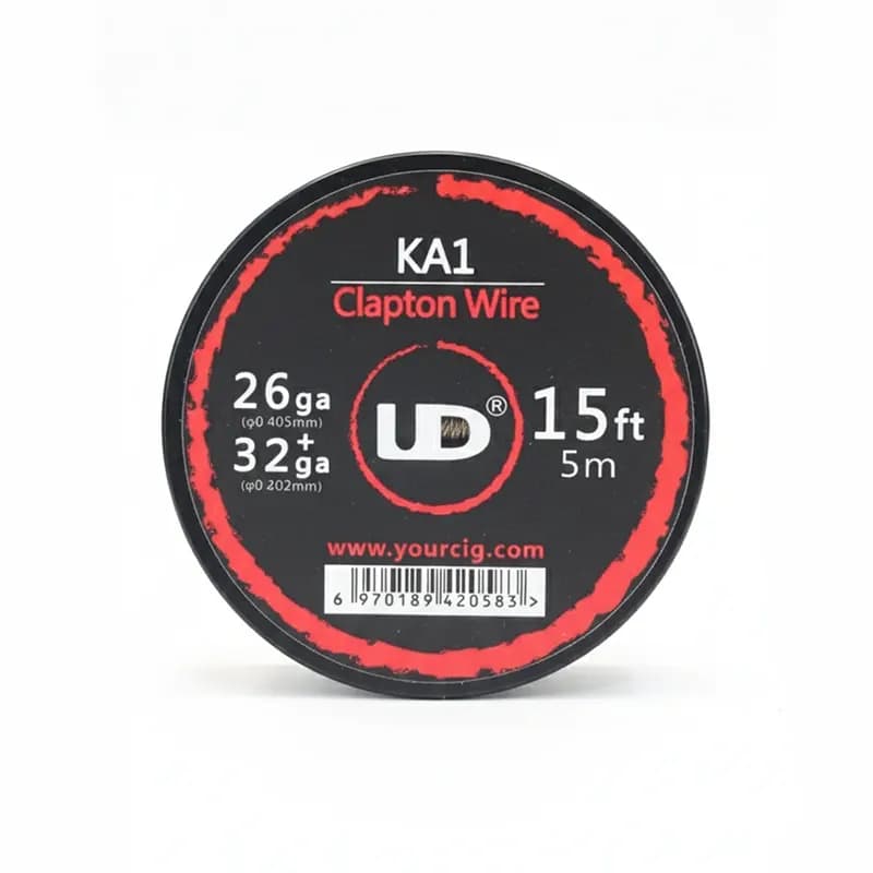 سیم المنت ویپ کلپتون کانتال (26ga+32ga) | وایر UD KA1 Clapton Wire