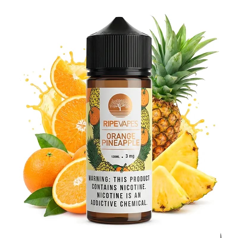 جویس 120 میل پرتقال آناناس رایپ ویپز | Ripe Vapes Orange Pineapple E-Juice 120ml