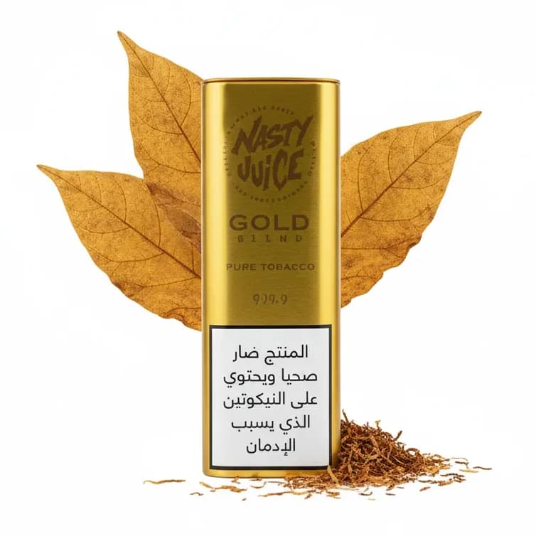 جویس تنباکو گلد نستی 30 میل | Nasty Gold Pure Tobacco E-Juice 30ml