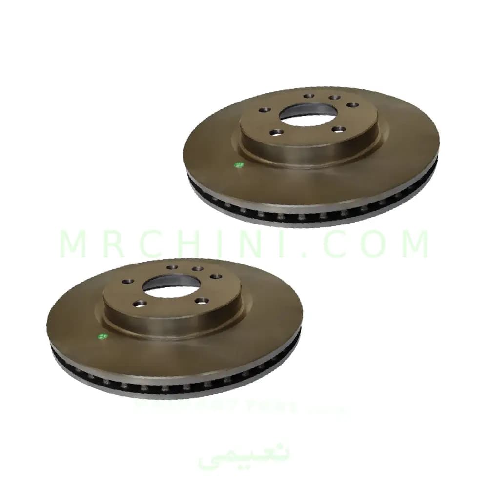 دیسک چرخ جلو برلیانس H330 وارداتی OEM — تصویر ۲