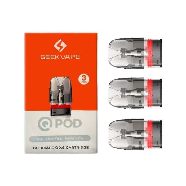 کارتریج کیو پاد گیک ویپ (3 میل) | GeekVape Q Pod Side Fill Cartridge — تصویر ۲