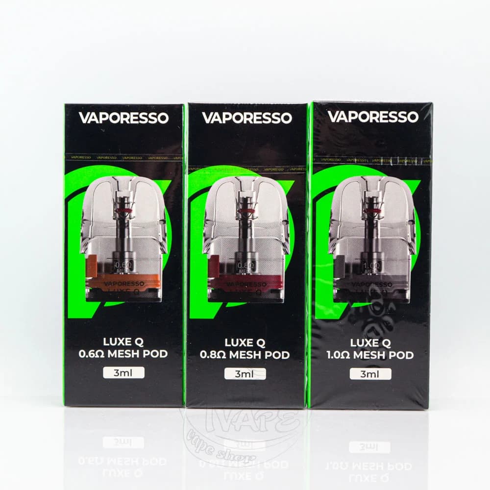 کارتریج لوکس کیو | کیو اس ویپرسو (3 میل) | Vaporesso Luxe Q Pod Cartridge 3ml — تصویر ۶