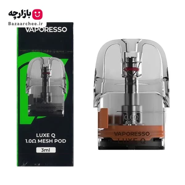 کارتریج لوکس کیو | کیو اس ویپرسو (3 میل) | Vaporesso Luxe Q Pod Cartridge 3ml — تصویر ۷