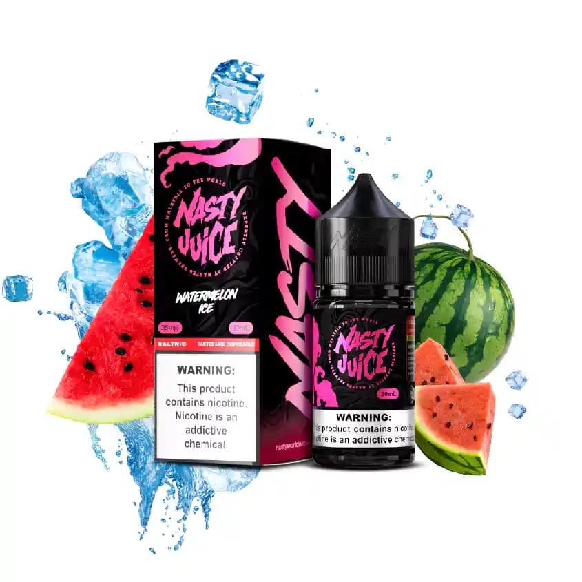 سالت نیکوتین هندوانه یخ نستی | Nasty Watermeloon Ice SaltNic
