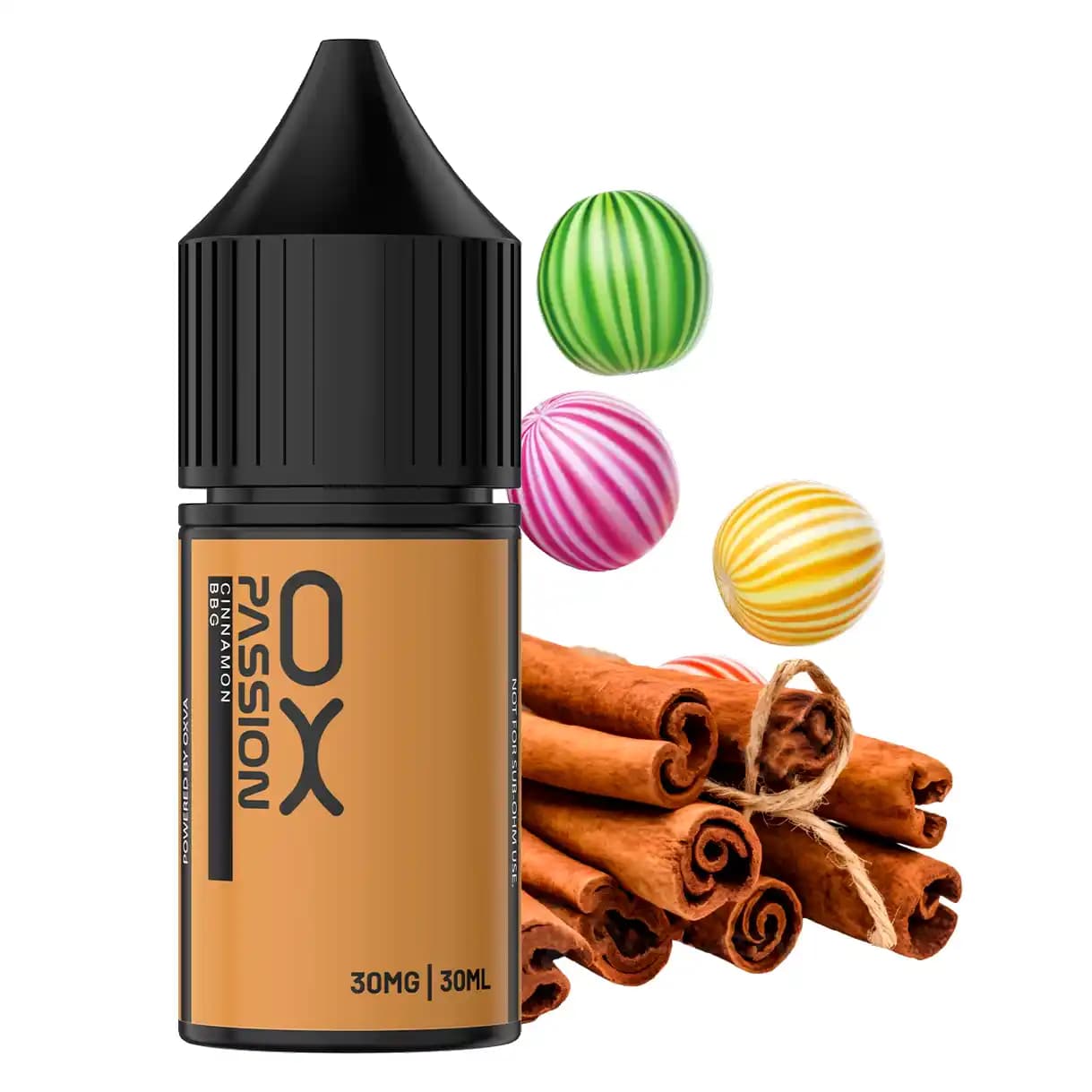 سالت نیکوتین آدامس دارچین اکسوا | OXVA Passion Cinnamon BBG SaltNic