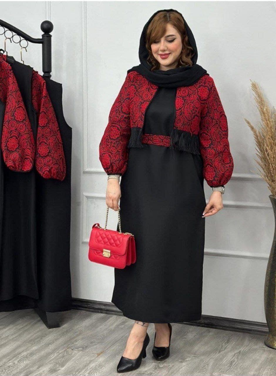ست کت سارافون زنانه اسکاچی_شیکان — تصویر ۲