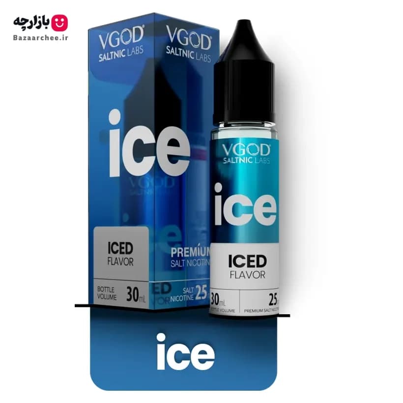 سالت نیکوتین یخ آیس ویگاد | VGOD Ice SaltNic — تصویر ۳