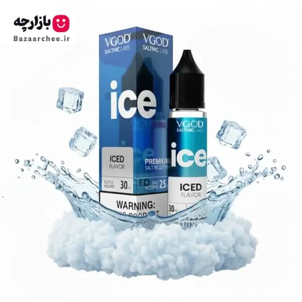 سالت نیکوتین یخ آیس ویگاد | VGOD Ice SaltNic — تصویر ۲
