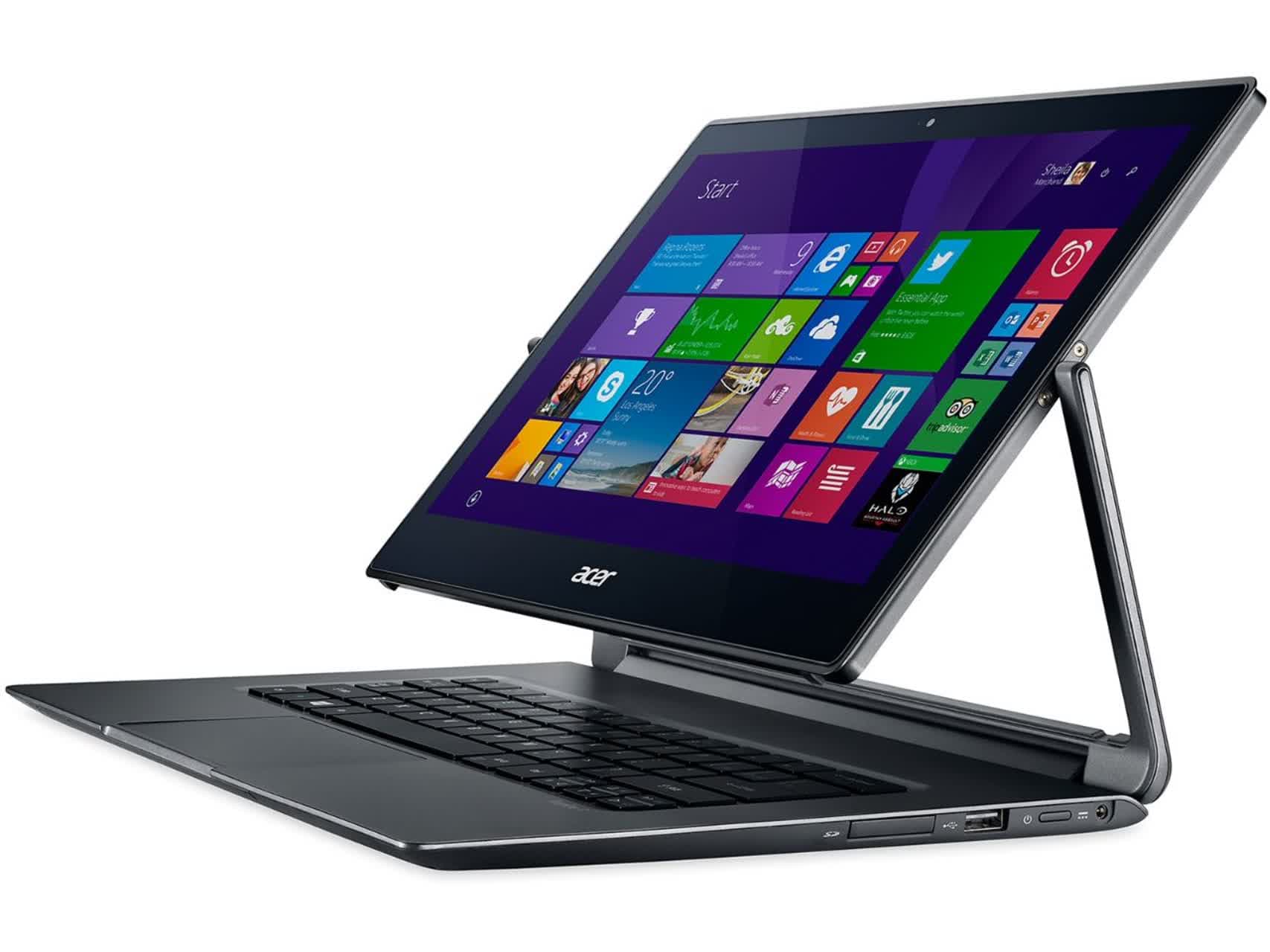 Acer Aspire R13-i5 8G 256GSSD intel stock