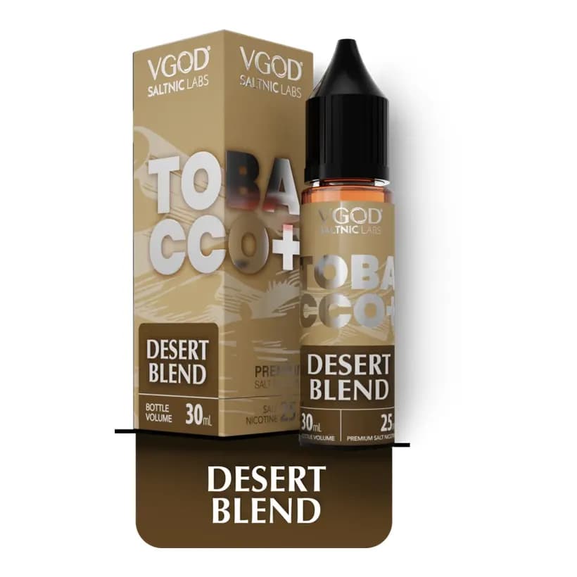 سالت توباکو پلاس دزرت بلند تنباکو دسر میکس ویگاد | VGOD Tobacco Plus Desert Blend SaltNic