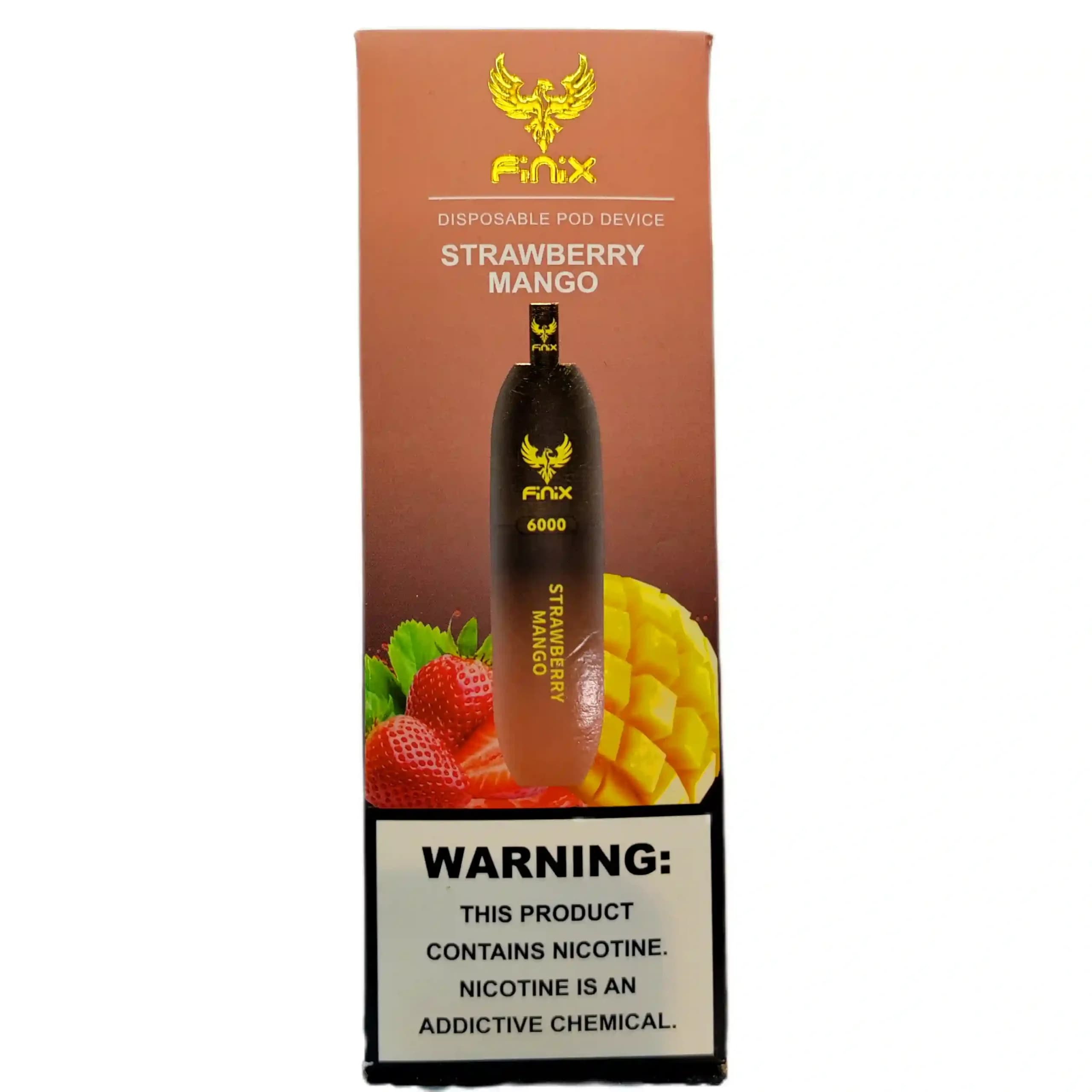 پاد یکبار مصرف توت فرنگی انبه فینیکس – Disposable Pod Device Strawberry Mango Finix