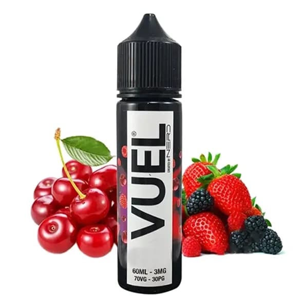 جویس توت فرنگی تمشک گیلاس ویول | Vuel Strawberry Raspberry Cherry 60ml