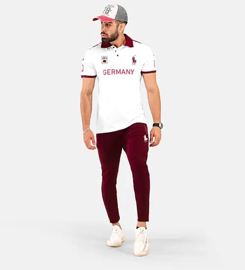 ست پولوشرت و شلوار مردانه Germany مدل 35444