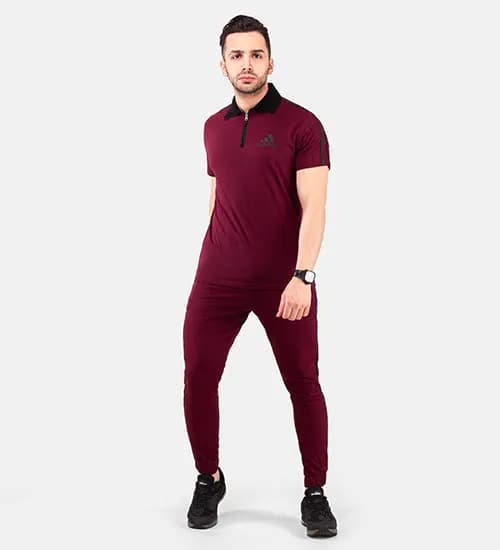 ست پولوشرت و شلوار مردانه Adidas مدل 35443