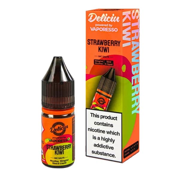 سالت کیوی توت فرنگی 10 میل ویپرسو دلیسیو | VAPORESSO DELICIU STRAWBERRY KIWI 10 ML — تصویر ۲