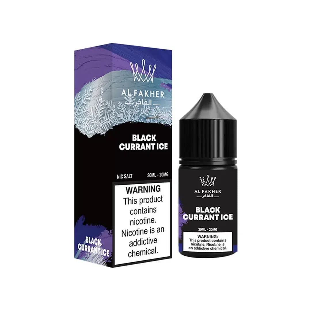 سالت انگور سیاه یخ الفاخر | ALFAKHER BLACK CURRANT ICE