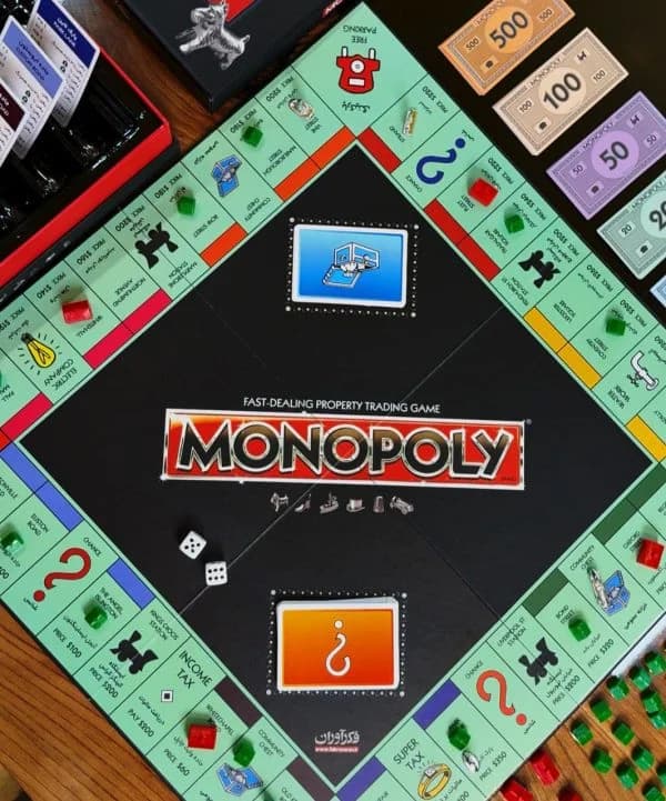 بازی فکری مونوپولی حرفه ای فکرآوران (Monopoly) — تصویر ۴
