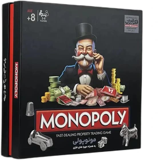 بازی فکری مونوپولی حرفه ای فکرآوران (Monopoly)