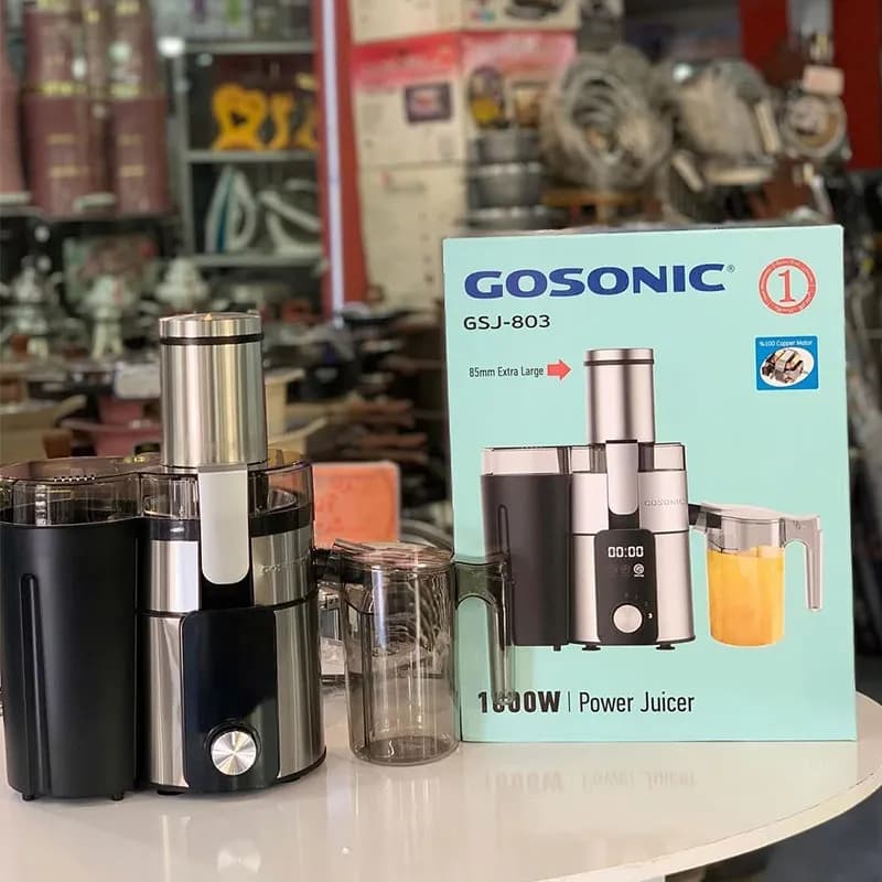آبمیوه گیری گوسونیک مدل Gosonic GSJ-803 — تصویر ۳