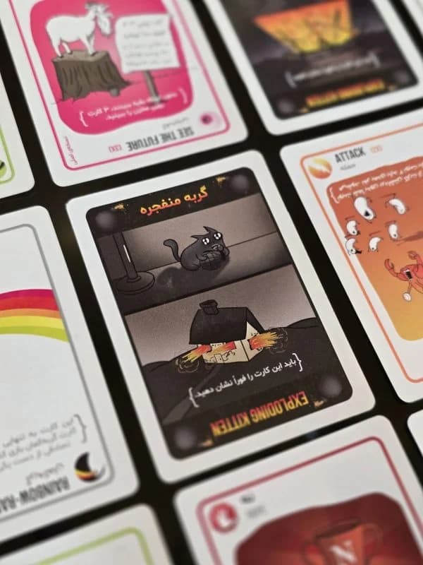 بازی فکری گربه های انفجاری (Exploding Kittens) — تصویر ۲