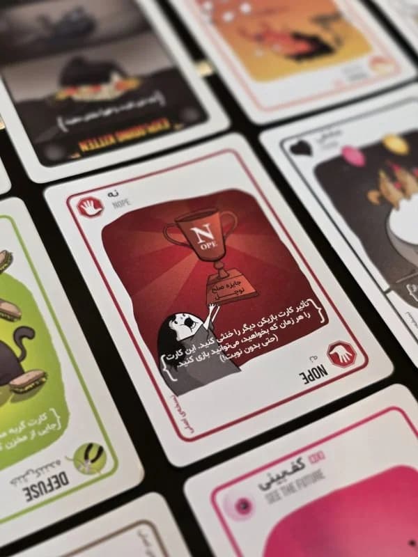 بازی فکری گربه های انفجاری (Exploding Kittens) — تصویر ۶