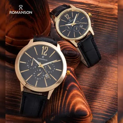 ست ساعت مچی مردانه و زنانه Romanson مدل W8836