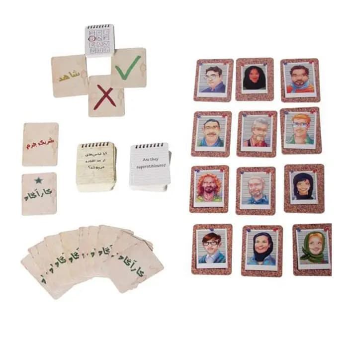 بازی فکری مظنونین همیشگی (UnUsual Suspects) — تصویر ۵