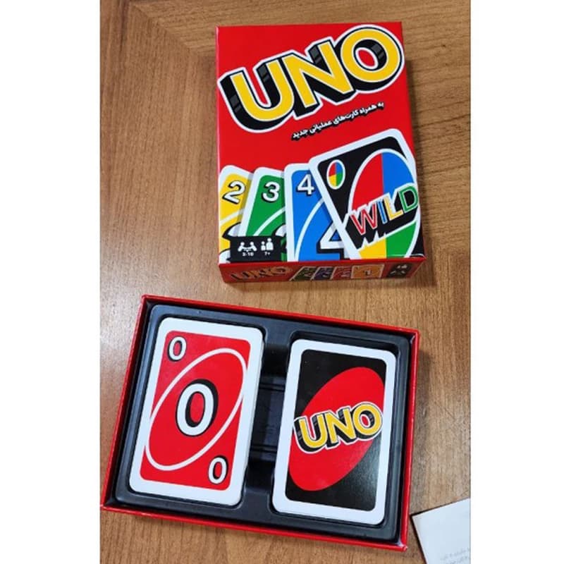بازی فکری اونو (Uno) 120 کارتی — تصویر ۳