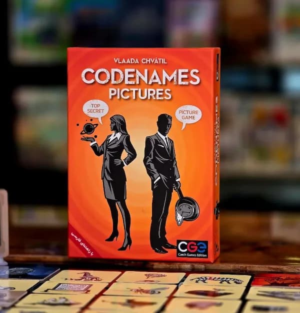 بازی فکری کدنیمز تصاویر (Codenames) — تصویر ۲