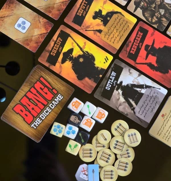 بازی فکری بنگ نسخه تاسی Bang: Dice Game — تصویر ۵