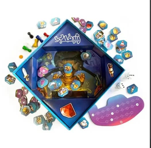 بازی فکری ژرفاب (Deep Sea Adventure) — تصویر ۲