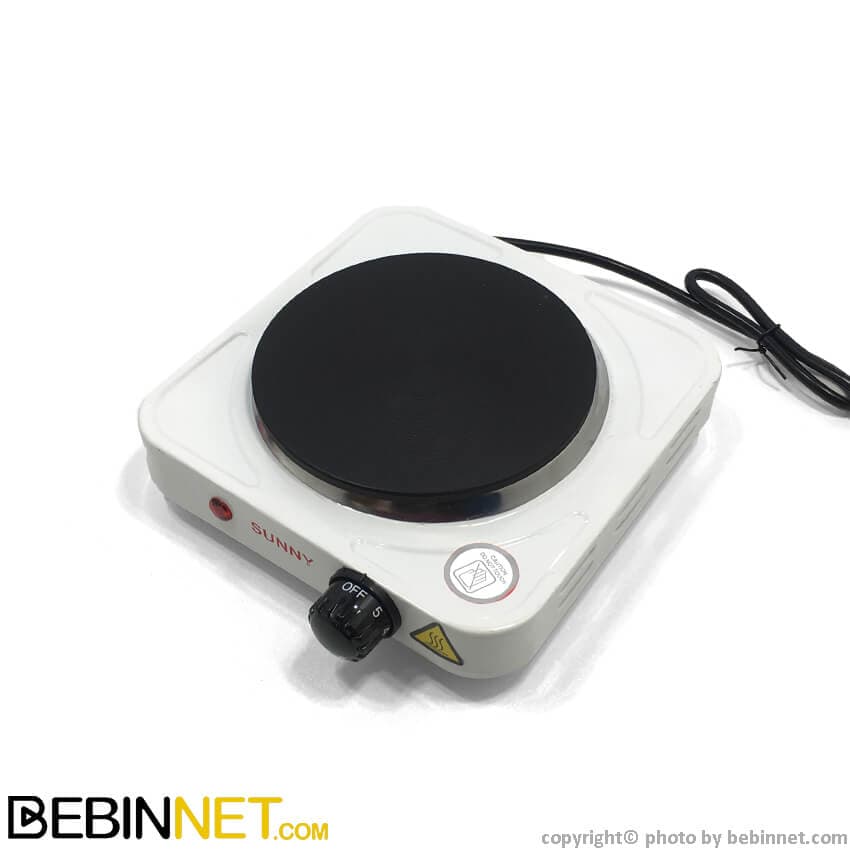اجاق برقی سانی(SUNNY) صفحه چدنی مدل SOLID01B — تصویر ۲